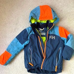 Boys 2T Helly Hansen Insulated Ski Jacket